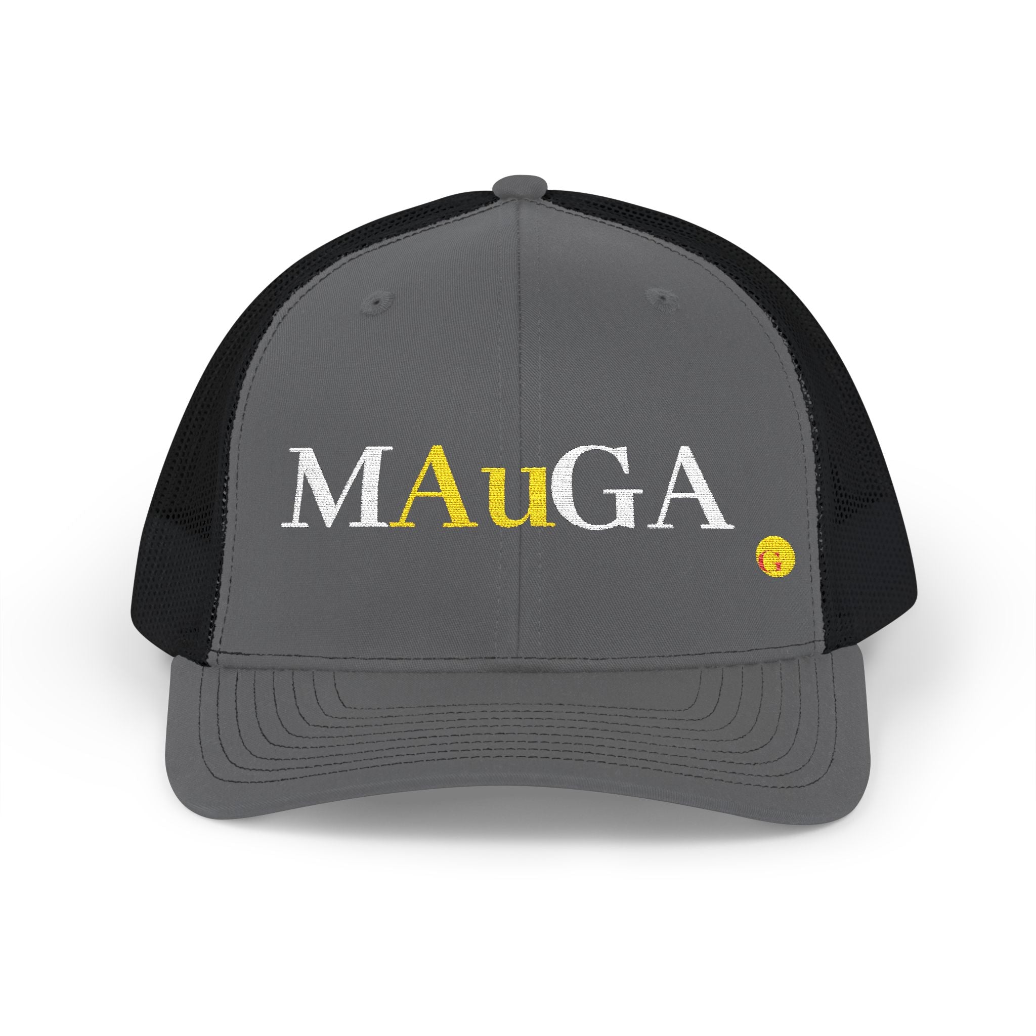 Embroidered 'MAuGa' Snapback Trucker Hat