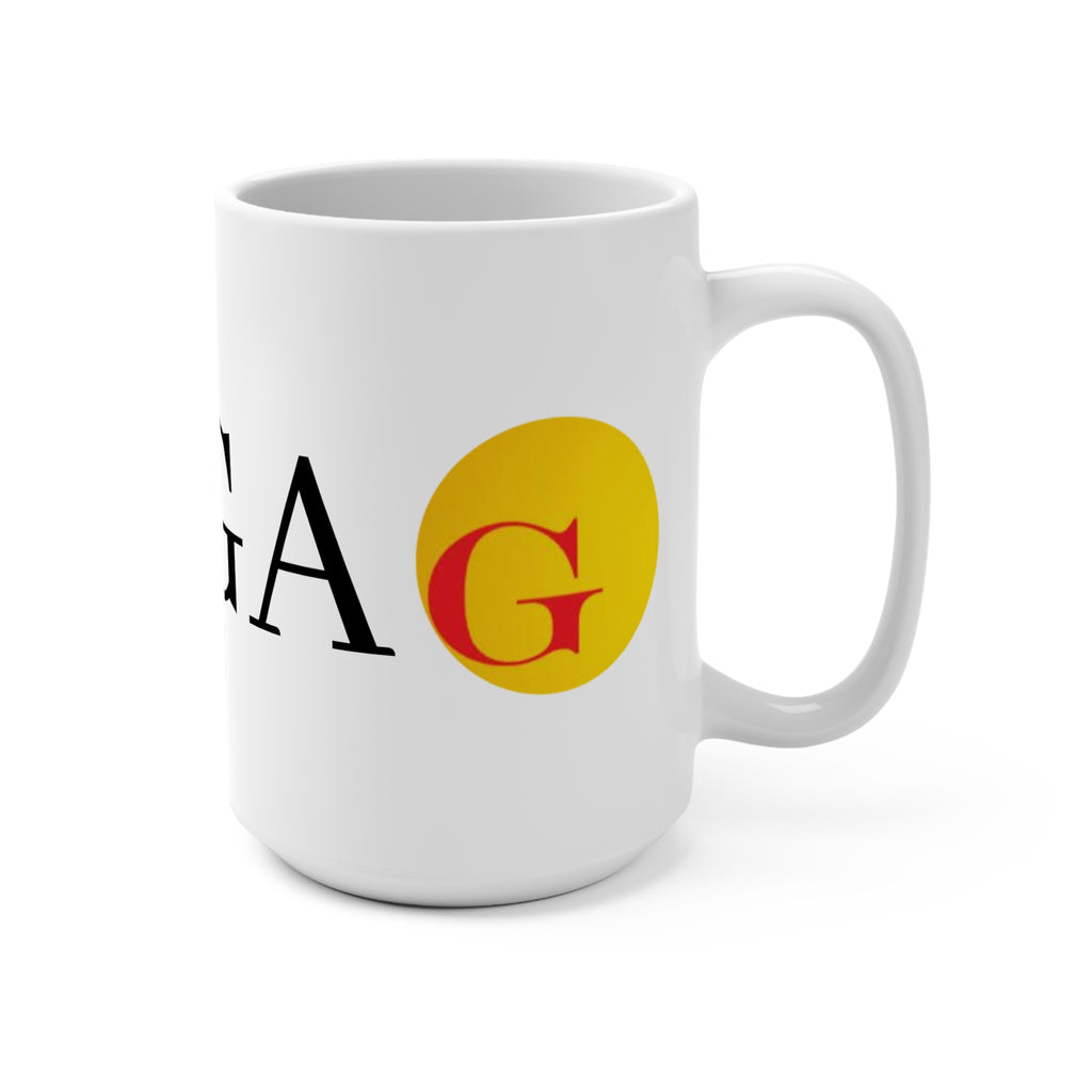 GoldFix Logo and MAgGA Coffee Mug — 15oz Mug
