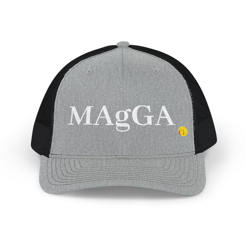 Embroidered 'MAgGA' Snapback Trucker Hat