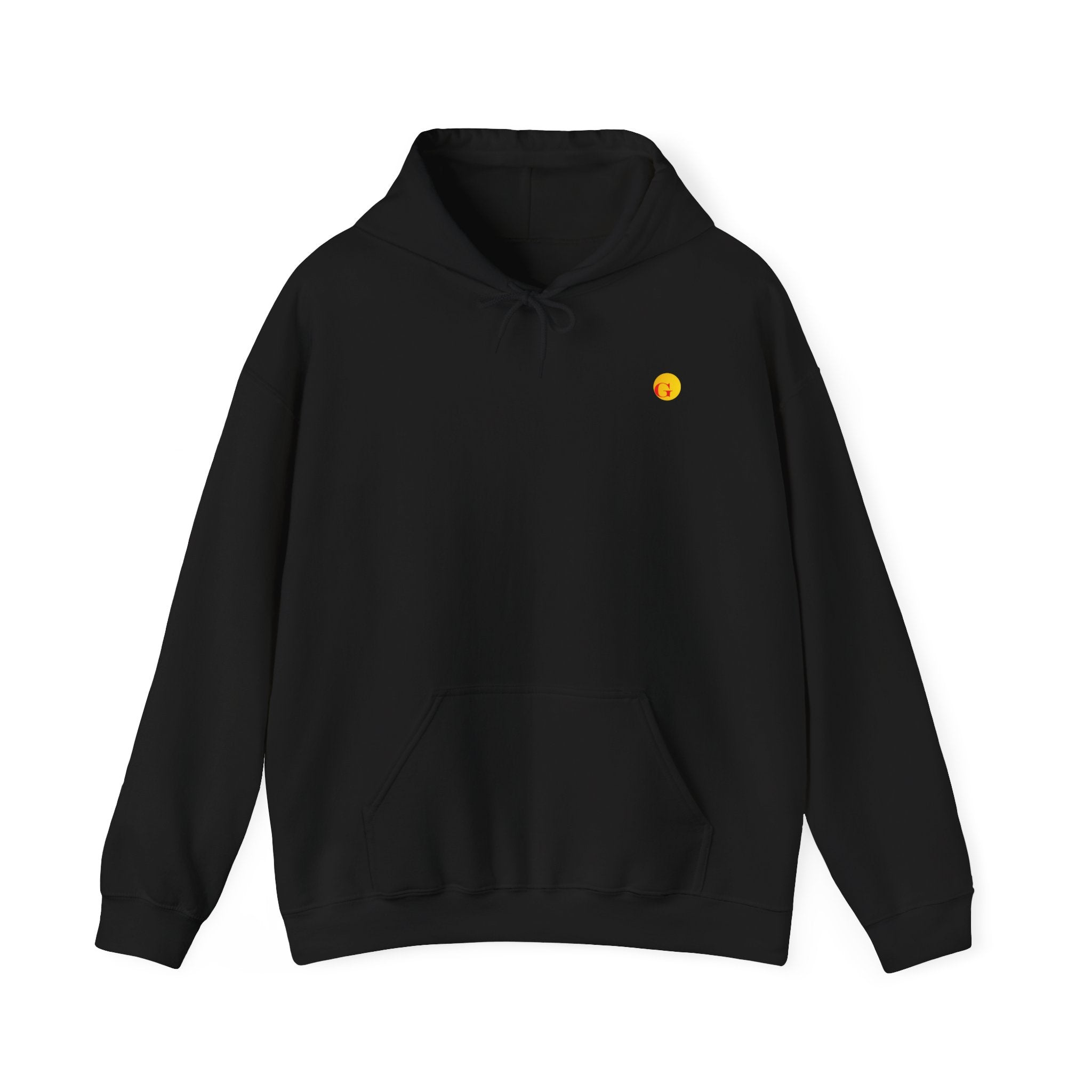 GoldFix Logo Hoodie — Minimalist Graphic Pullover