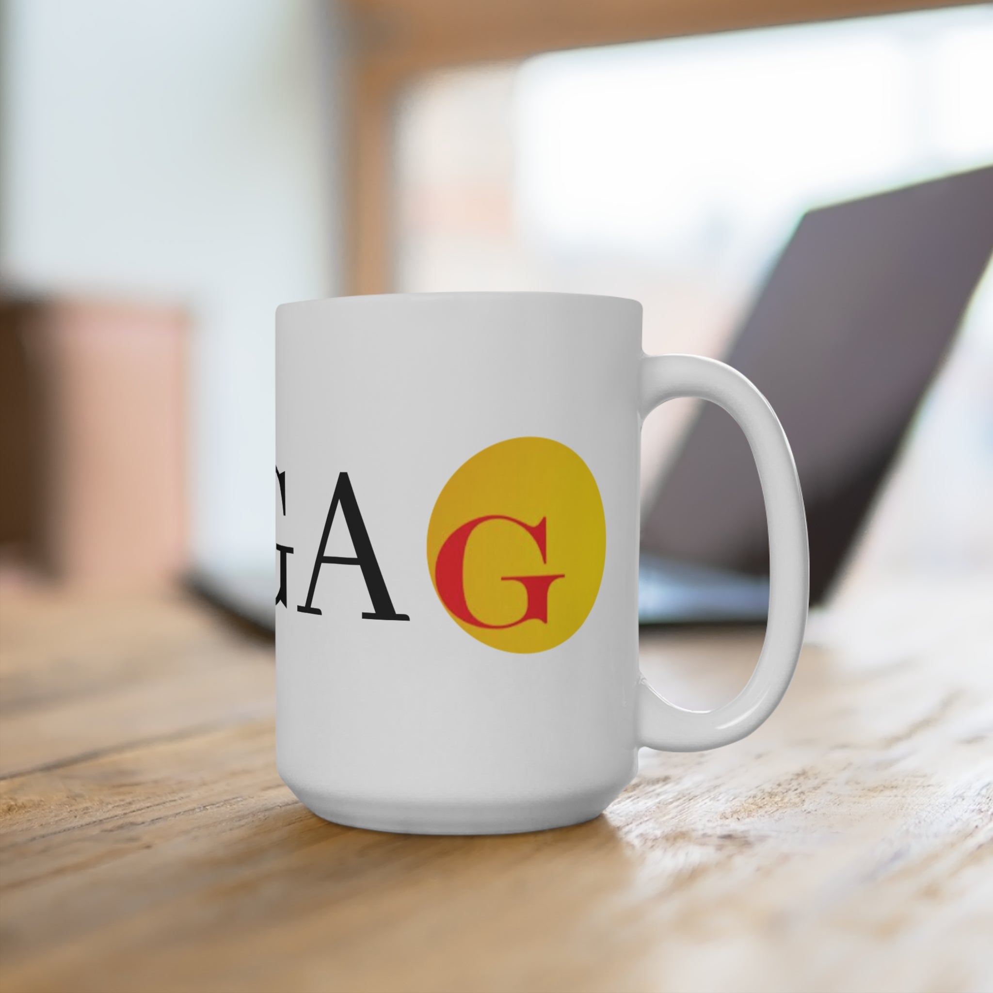 GoldFix Logo and MAgGA Coffee Mug — 15oz Mug