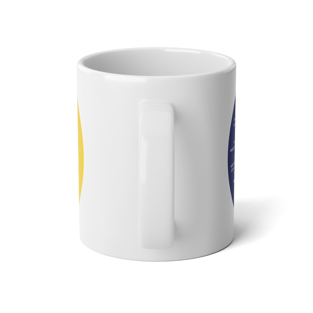 GoldFix Logo and Mercantilism Diagram Coffee Mug — 20oz Mug