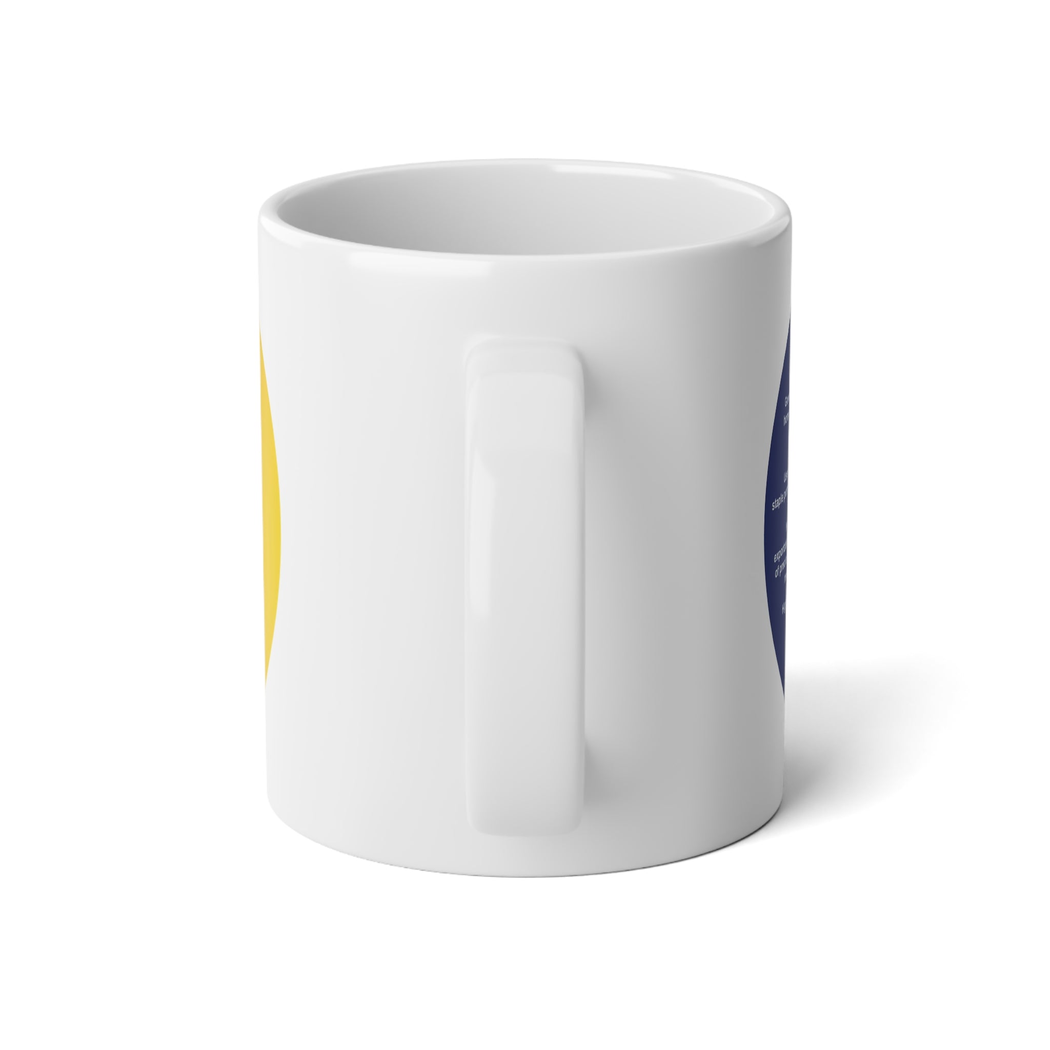 GoldFix Logo and Mercantilism Diagram Coffee Mug — 20oz Mug