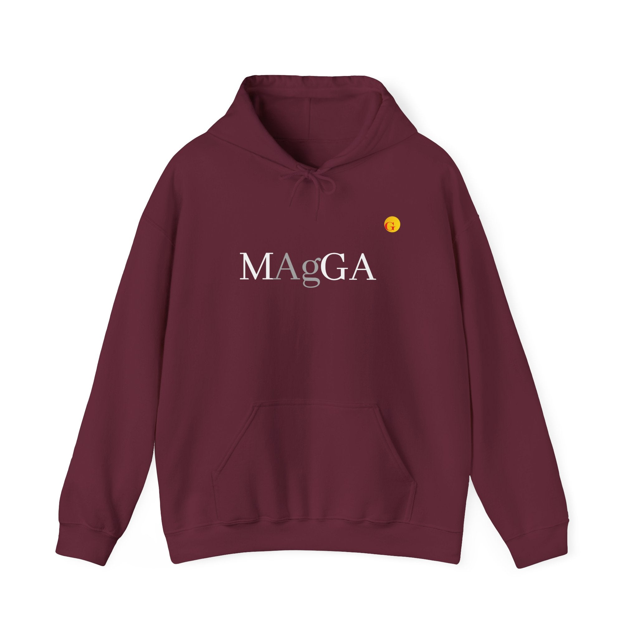 MAgGA Logo Hoodie — Minimalist Graphic Pullover