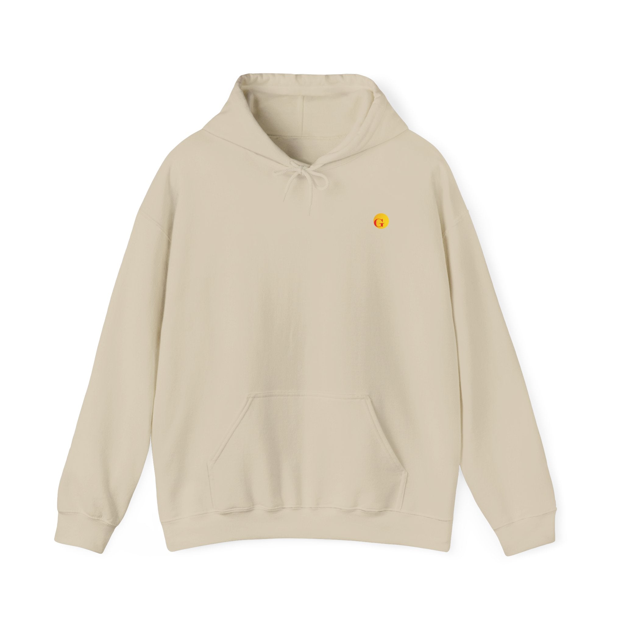 GoldFix Logo Hoodie — Minimalist Graphic Pullover