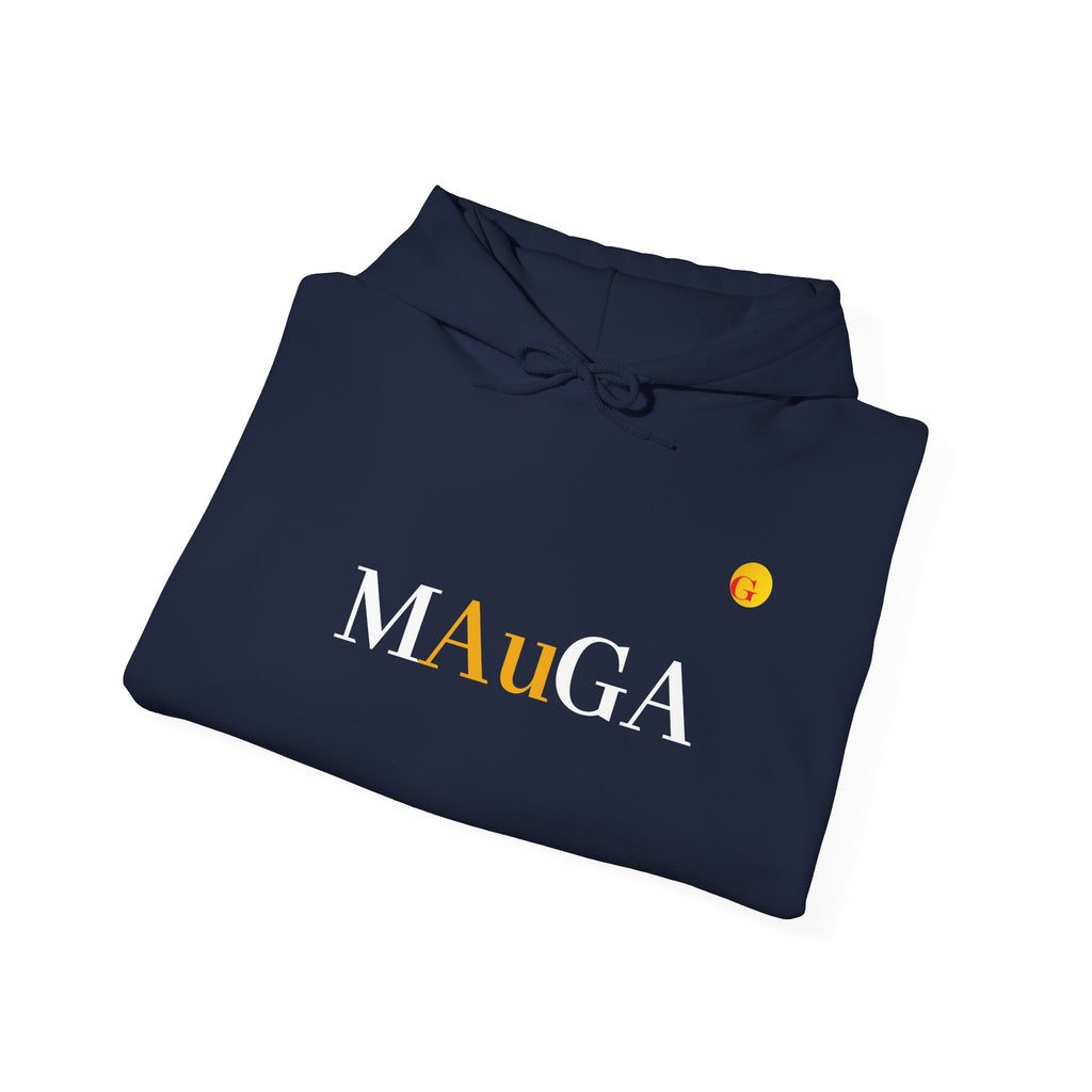 MAuGA Logo Hoodie — Minimalist Graphic Pullover