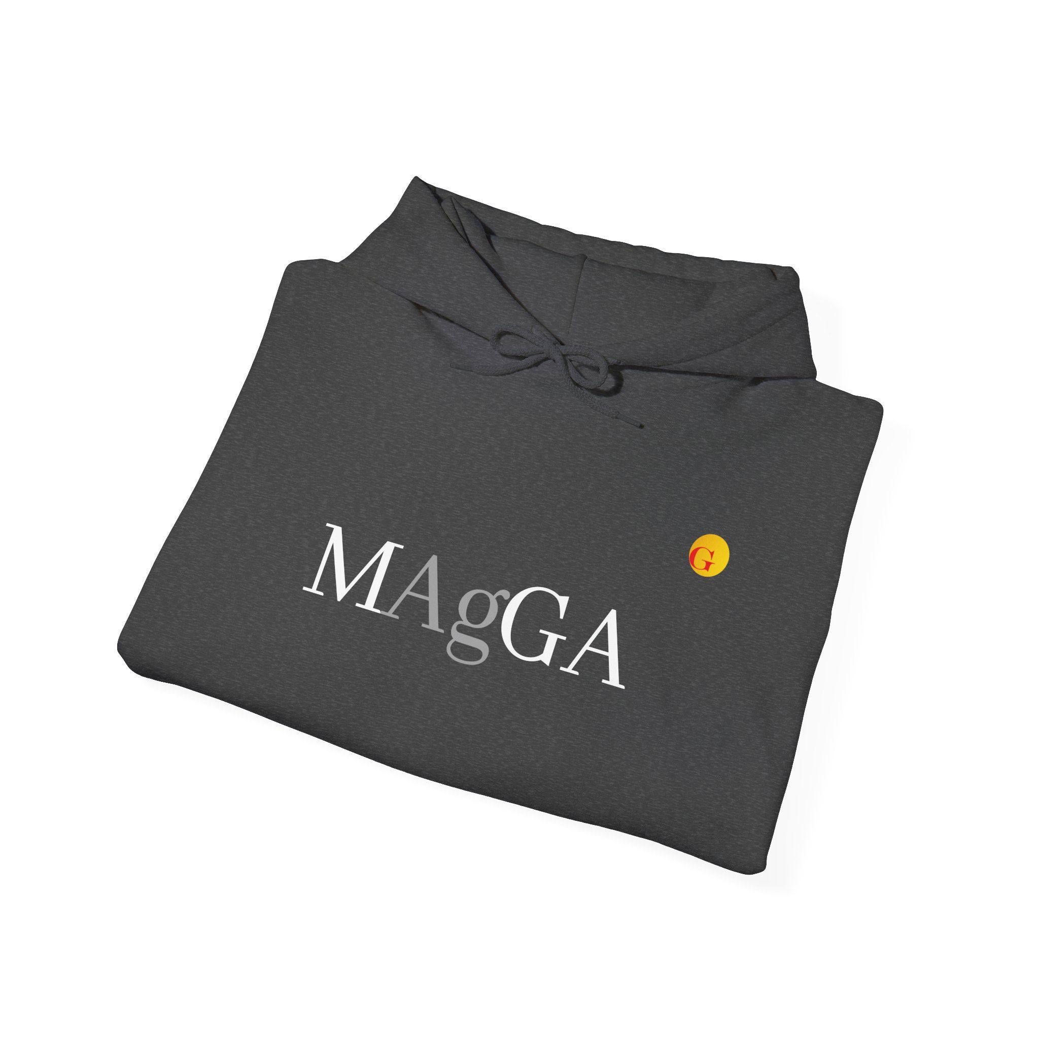 MAgGA Logo Hoodie — Minimalist Graphic Pullover