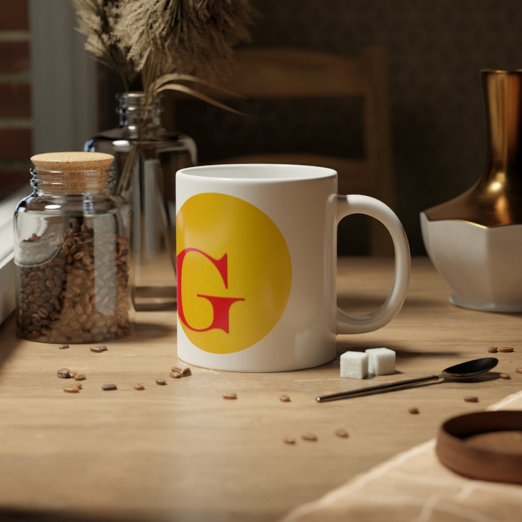 GoldFix Logo and Mercantilism Diagram Coffee Mug — 20oz Mug