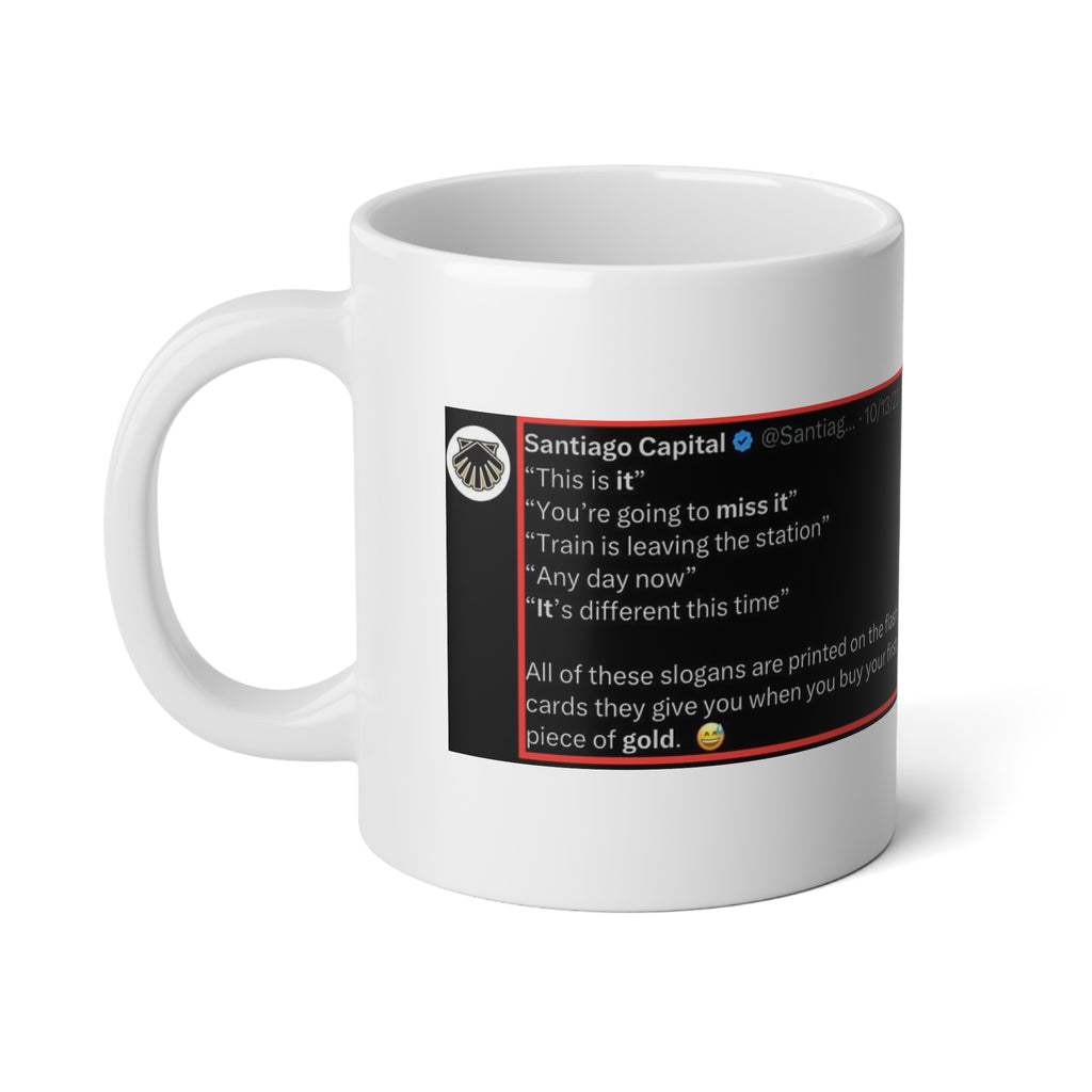 GoldFix Logo and "This Is It" Coffee Mug — 20oz Mug