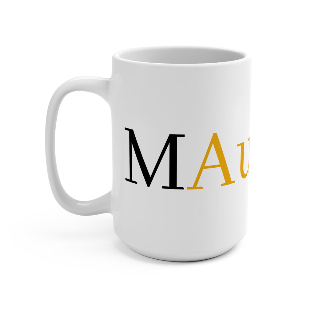 GoldFix Logo and MAuGA Coffee Mug — 15oz Mug