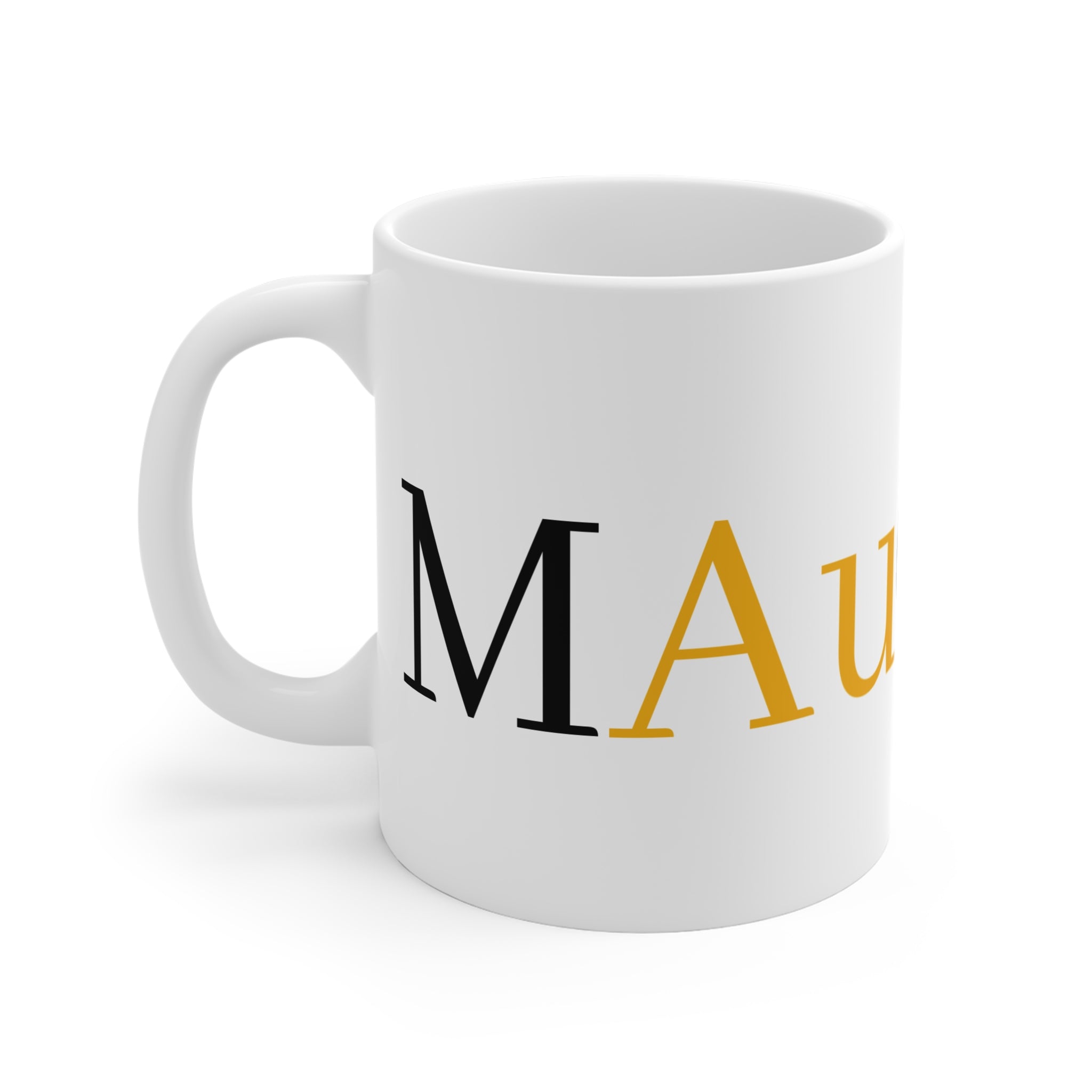GoldFix Logo and MAuGA Coffee Mug — 11oz Mug