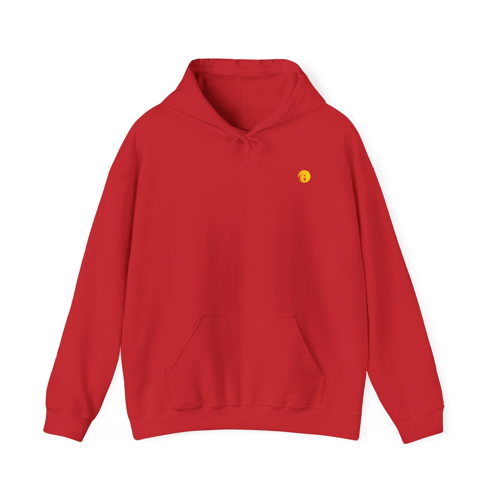 GoldFix Logo Hoodie — Minimalist Graphic Pullover