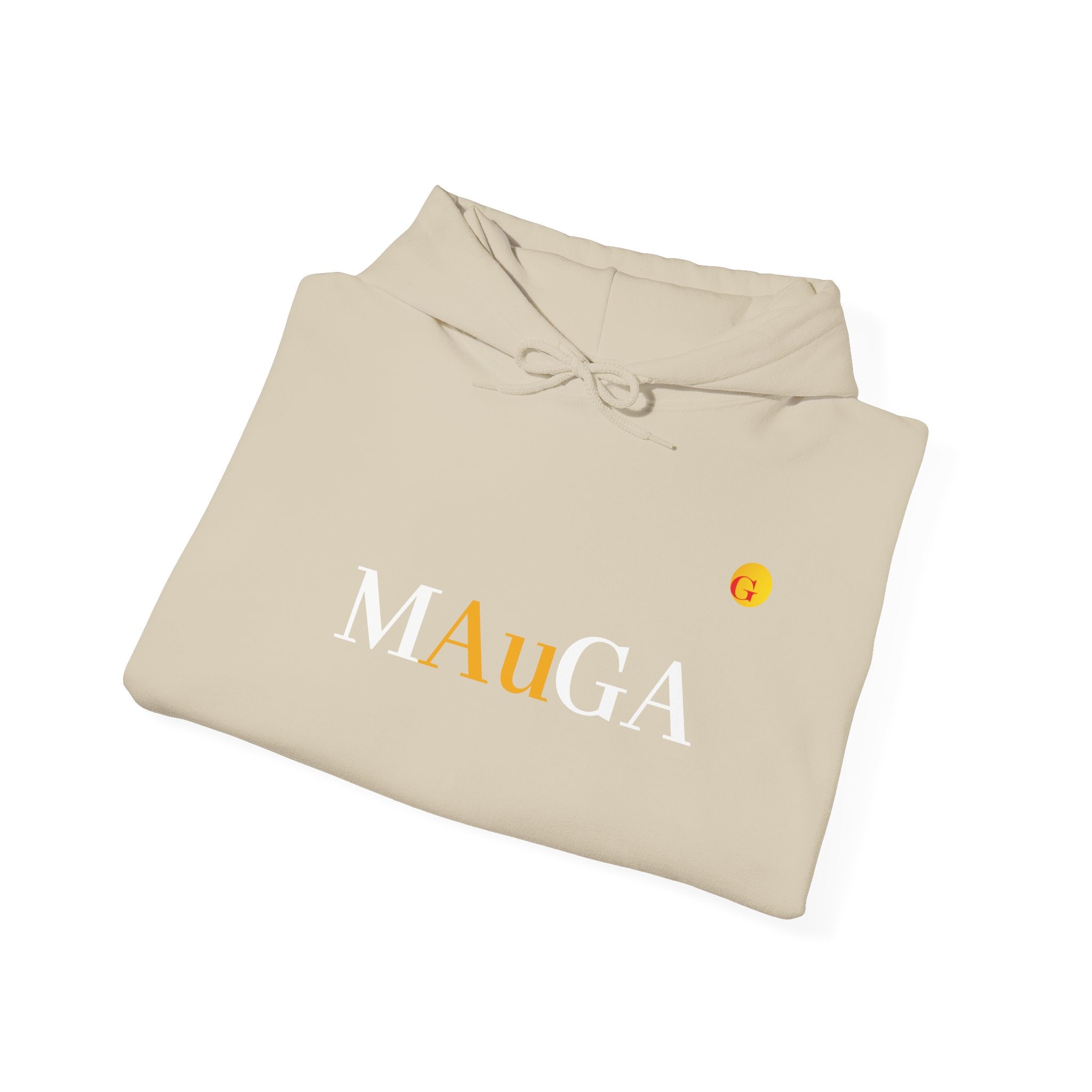 MAuGA Logo Hoodie — Minimalist Graphic Pullover