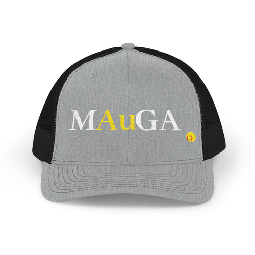 Embroidered 'MAuGa' Snapback Trucker Hat