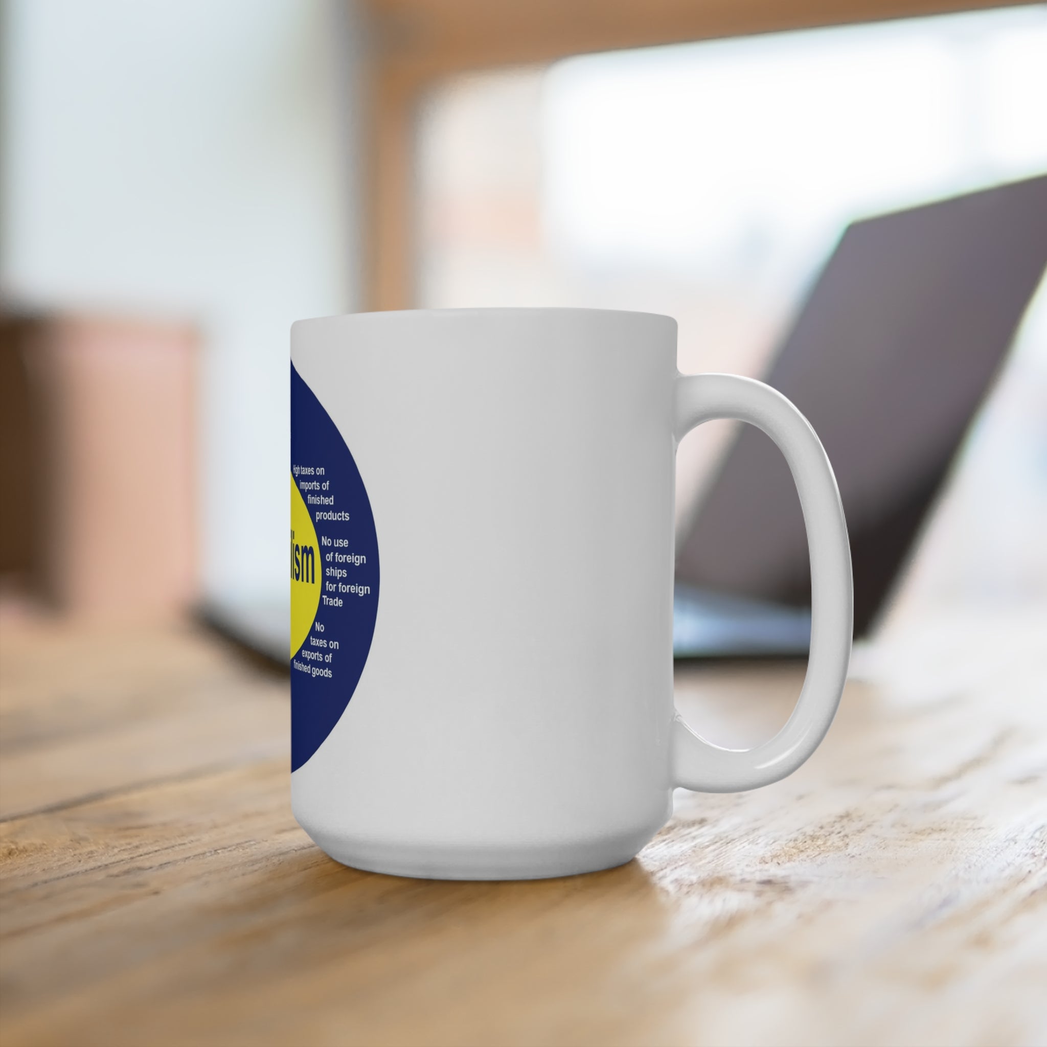 Mercantilism Diagram Coffee Mug — 15oz Mug
