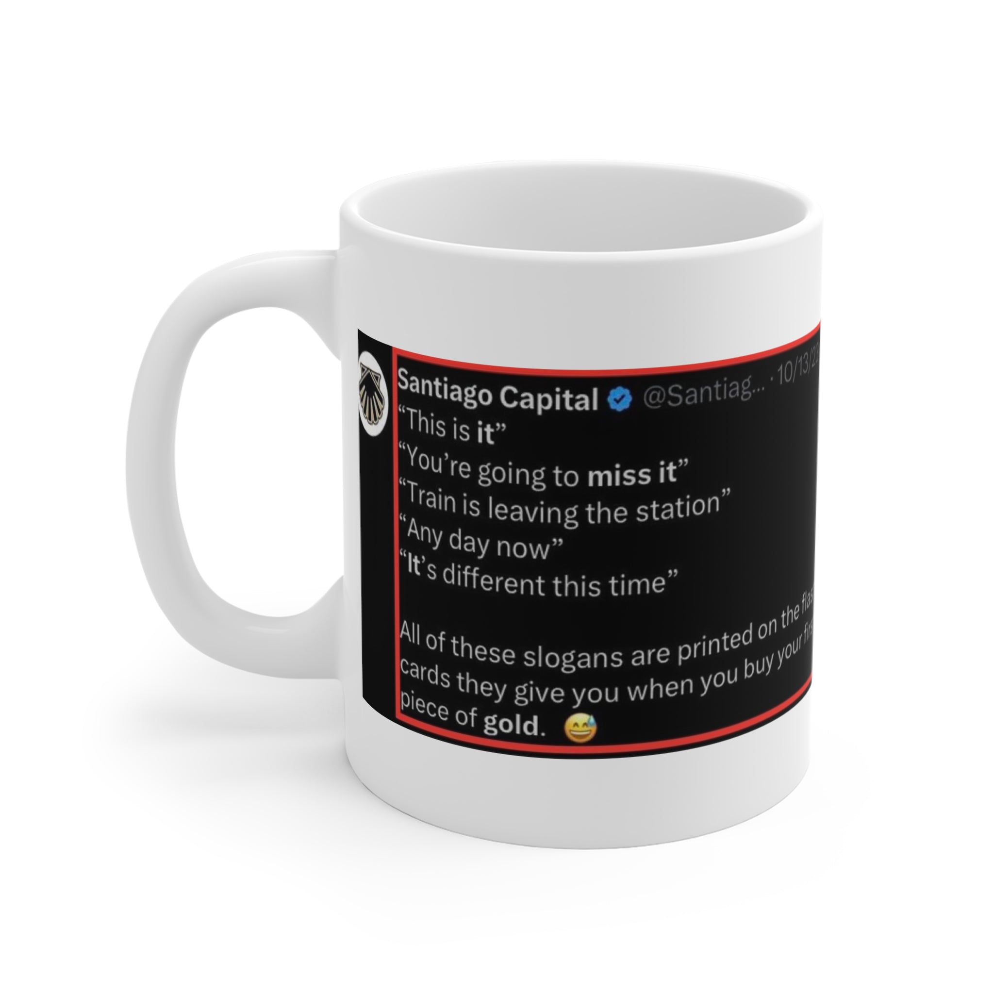 GoldFix Logo and "This Is It" Coffee Mug — 11oz Mug